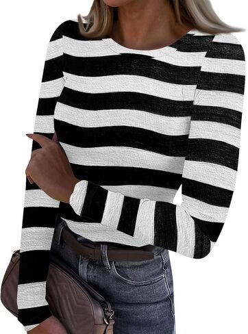 Long Sleeve Undershirt for Women Cute Heart Graphic Basic Tees Slim Fit St Patricks Day Shirts Valentines Outfits in Saudi Arabia