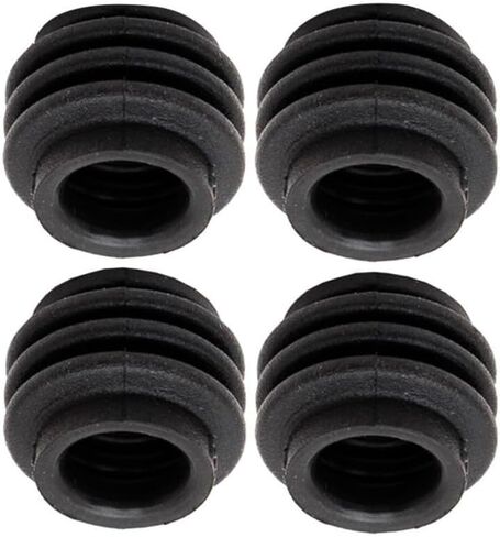 KarParts360 لـ Acura TL 1995-2008 طقم جلبة فرجار الفرامل الخلفية | مطاط | أسود | التمهيد متضمن | زيوت التشحيم مستبعدة in Kuwait