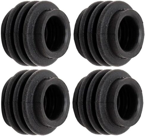 KarParts360 لـ Acura TL 1995-2008 طقم جلبة فرجار الفرامل الخلفية | مطاط | أسود | التمهيد متضمن | زيوت التشحيم مستبعدة in Kuwait