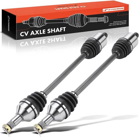A-Premium Pair (2) Rear CV Axle Shaft Assembly Compatible with Arctic Cat Wildcat Sport 700 2015-2017 & Textron Off Road Wildcat Sport 2019, Wildcat Sport 700 2018, Left and Right, Replace# 2502-355 in Kuwait