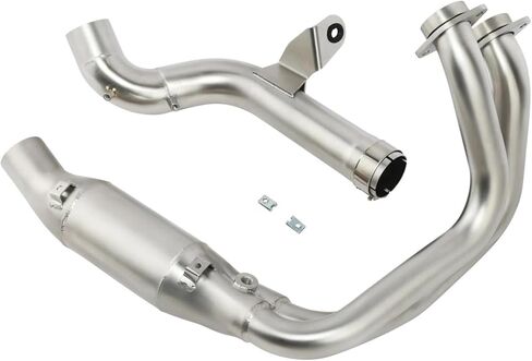 ل BMW F850 F750 F750GS F850GS 2018 2019 2020 دراجة نارية العادم الخمار ماسورة من الفولاذ المقاوم للصدأ أنابيب اتصال الأنابيب in Kuwait