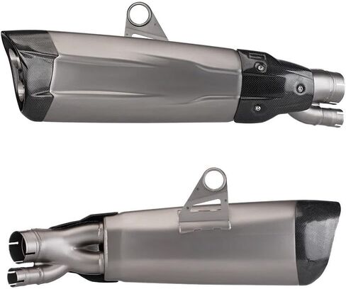 For S1000Rr 2017 2018 Motorcycle Exhaust Pipe Connection Tube Full Exhaust Styem Titanium Alloy Front Link Pipe Modified Accessories in Saudi Arabia