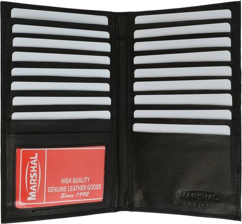 MARSHAL High End Leather Bifold Credit Card Holder #1529CF in Saudi Arabia