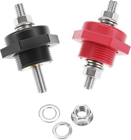 QWORK 3/8" Thru Panel Battery Terminal Connectors - High Current 440A Rating in Saudi Arabia