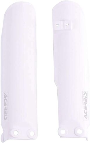 Acerbis Lower Fork Cover Set White - Fits: KTM 65 SX 2009-2019 in Saudi Arabia