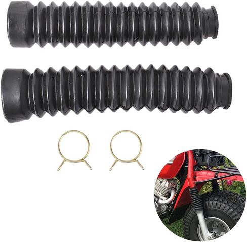2 Pack Front Fork Shock Boots Replacement for 1985 1986 1987 ATC Big Red 250ES in Saudi Arabia