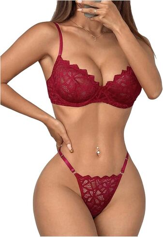 صدرية Soly Hux للسيدات و panty مجموعات الدانتيل الشفافة underwir in Kuwait