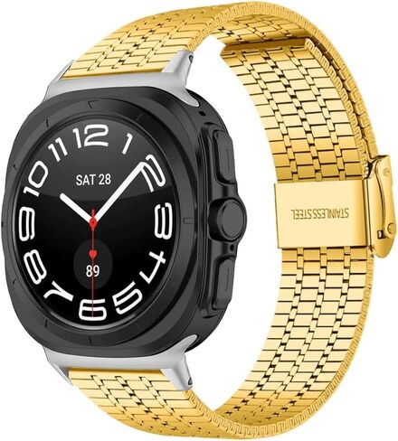 For galaxy watch Ultra band 47mm business stainless steel strap Galaxy watch ultra 47mm correa Bracelet men woman strap in Kuwait