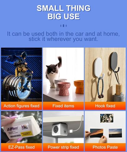 PHIXBEAR Double Sided Sticky Pads, Strong Adhesive Tape Squares Heavy Duty Waterproof Heat Resistant, Extreme Mounting Foam Tape,Car Home Outdoor Use, 24 Pcs 1.57x1.97 Inch in Saudi Arabia