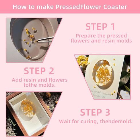 Botanical Pressed Flower Set – Real Dried Flowers & Leaves for Resin Art, Scrapbooking, Candle Making, and DIY Nature Crafts in Saudi Arabia