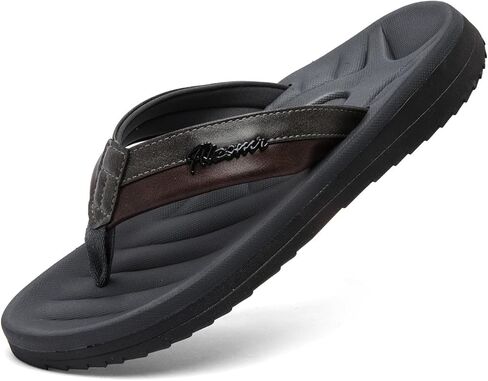 Men's Flip Flops Sandal Casual Comfortable Outdoor Thong Sandals for Men Summer Beach Slides Lightweight Non-Slip Shoes with Soft Cushion Arch Support in Saudi Arabia
