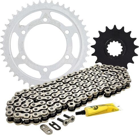 NICHE Drive Sprocket Chain Combo for Yamaha YZF R1 Front 17 Rear 45 Tooth 530VM-X X-Ring 118 Links in Saudi Arabia
