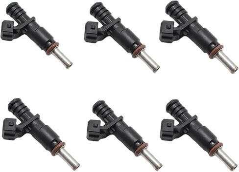 6PCS Fuel Injectors 13537531634 7531634 Are Compatible With X3 X5 Z4 328i 128i 528i 525i 530i 325i 330i in Saudi Arabia