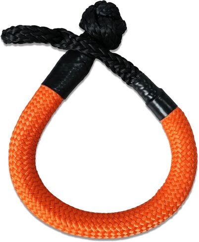 Long Synthetic Soft Shackle Recovery Rope, 1 in x 36 in Shackles for Towing Winch Shackles, 66000 lbs Breaking Strength for SUV ATV UTV Off Road Recovery Kit in Saudi Arabia