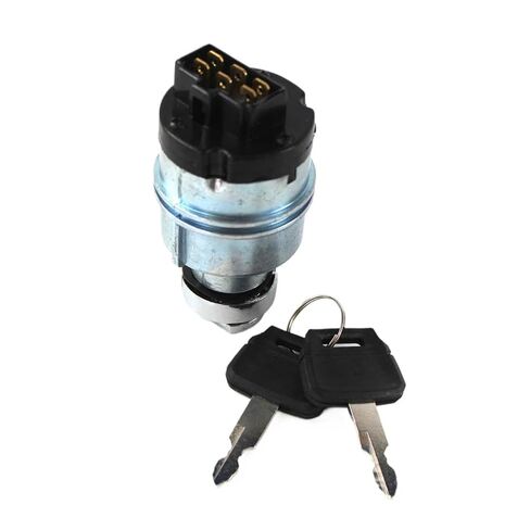 Ignition Switch Starter Switch Key YN50S00026F1 YN50S00026F2 YN50S00026F3 YN50S00002F1 Compatible with Kobelco SK200 SK200LC-6ES in Saudi Arabia