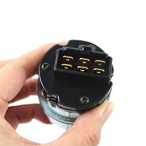 Ignition Switch Starter Switch Key YN50S00026F1 YN50S00026F2 YN50S00026F3 YN50S00002F1 Compatible with Kobelco SK200 SK200LC-6ES in Saudi Arabia