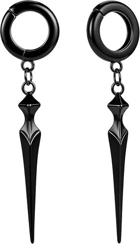 2PCS Ear Weights - Stainless Steel Hypoallergenic Ear Hangers for Gauges & Tunnels Plugs, Earrings Expander Stretcher Body Jewelry in Kuwait