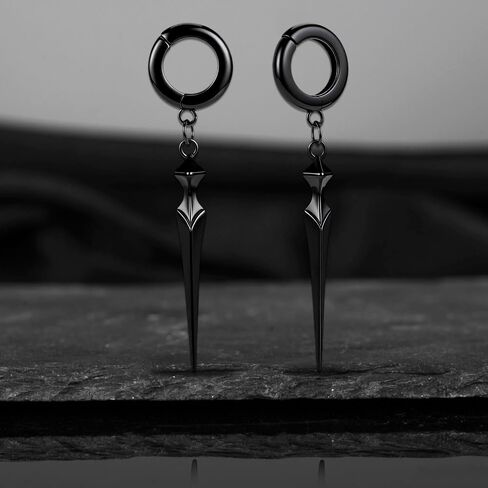 2PCS Ear Weights - Stainless Steel Hypoallergenic Ear Hangers for Gauges & Tunnels Plugs, Earrings Expander Stretcher Body Jewelry in Kuwait