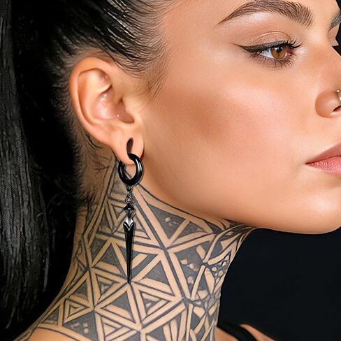 2PCS Ear Weights - Stainless Steel Hypoallergenic Ear Hangers for Gauges & Tunnels Plugs, Earrings Expander Stretcher Body Jewelry in Kuwait