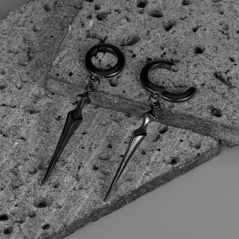 2PCS Ear Weights - Stainless Steel Hypoallergenic Ear Hangers for Gauges & Tunnels Plugs, Earrings Expander Stretcher Body Jewelry in Kuwait