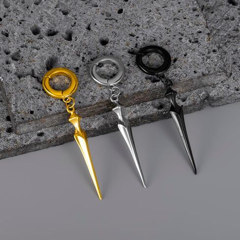 2PCS Ear Weights - Stainless Steel Hypoallergenic Ear Hangers for Gauges & Tunnels Plugs, Earrings Expander Stretcher Body Jewelry in Kuwait