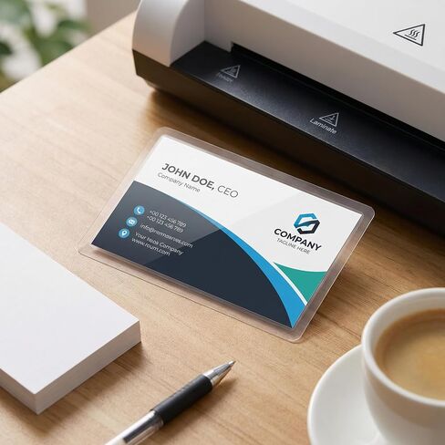 Calenzana 100 Pack 2 x 3.5 Laminating Sheets, 2.5x3.75 inch Thermal Laminating Pouches, 5 Mil in Saudi Arabia