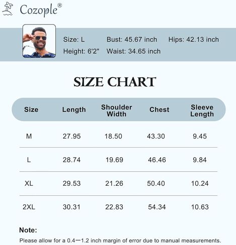 Cozople Mens Polo Shirts Short Sleeve Moisture Wicking Performance Tactical Shirt Athletic Pique Golf Collared T-Shirt in Saudi Arabia