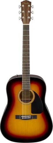 Fender CD-60 Dreadnought V3 Acoustic Guitar, with 2-Year Warranty, Natural, with Case in Kuwait