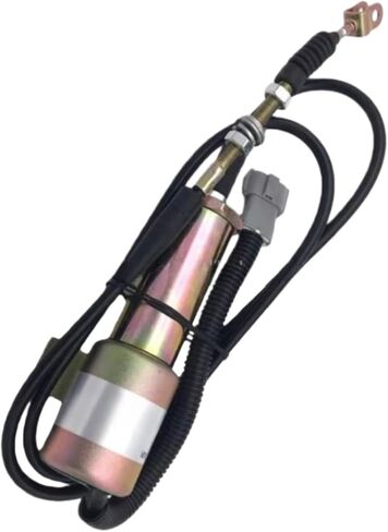 منع تسرب الوقود الملف اللولبي 60V1-60100-12 11E1-60100-12 لشركة هيونداي حفارة R130-5 R210 R210-5 R210-7 R215-7 DH220-5 11E1 لحفارة دايو DH220-5 لمحرك ميتسوبيشي أجزاء ما بعد البيع الجديدة in Kuwait