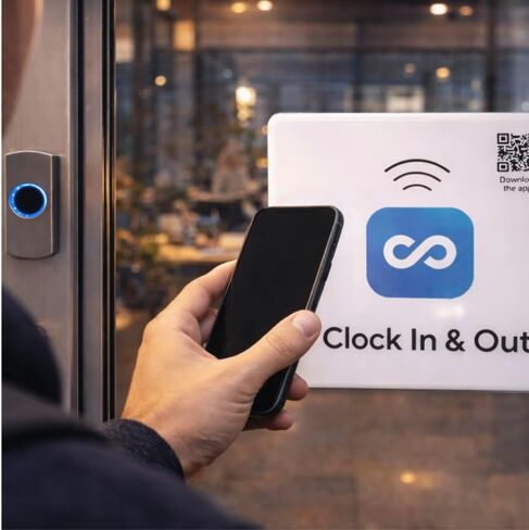 علامة Connecteam NFC للساعة الداخلية والخارجية (2) in Kuwait