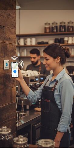 علامة Connecteam NFC للساعة الداخلية والخارجية (2) in Kuwait