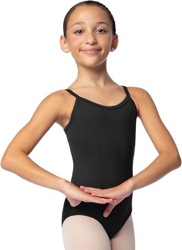 زي الباليه للفتيات من So Danca - قميص داخلي مع درزات الأميرة، ألياف دقيقة، ظهر على شكل حرف V، مبطن من الأمام بالكامل - SL03 in Kuwait
