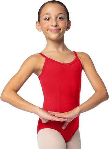 زي الباليه للفتيات من So Danca - قميص داخلي مع درزات الأميرة، ألياف دقيقة، ظهر على شكل حرف V، مبطن من الأمام بالكامل - SL03 in Kuwait