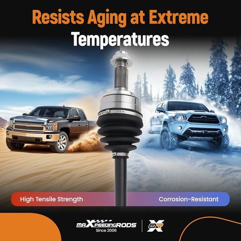 مجموعة عمود المحور الأمامي من maxpeedingrods لسيارة Honda Odyssey 2005-2010، Ridgeline 2006-2014، V6 3.5L، جانب الركاب الأيمن، استبدال #664225 in Kuwait