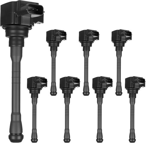 SCITOO 4 ملفات إشعال + 4 شمعات إشعال إيريديوم، لـ A-udi A3 Sportback e-tron 1.4L 2016 2017 2018 5C1901, 48849, CUF2101 in Kuwait