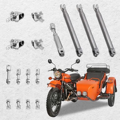 maxpeedingrods لدعامات تثبيت إطار Harley U-Clamp، مجموعة دعامات تثبيت إطار U-Clamp للتركيب الجانبي in Kuwait