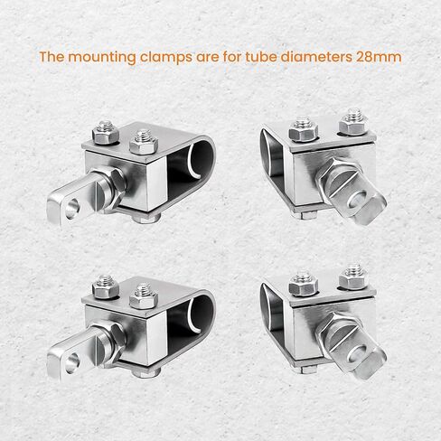 maxpeedingrods لدعامات تثبيت إطار Harley U-Clamp، مجموعة دعامات تثبيت إطار U-Clamp للتركيب الجانبي in Kuwait