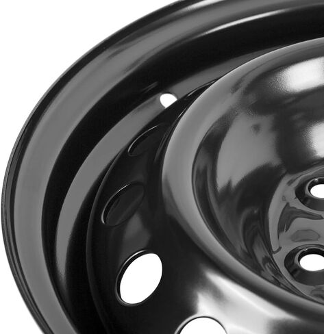 15 "جديد 15x6 في عجلة سبيكة لتويوتا كورولا 2009 2010 2011 2012 2013 2014 2015 2016 2017 2018 2019 2020 رسمت باللون الأسود استبدال حافة 1 قطعة in Saudi Arabia