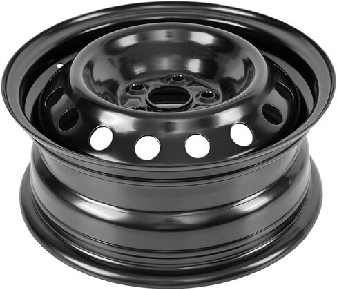 15 "جديد 15x6 في عجلة سبيكة لتويوتا كورولا 2009 2010 2011 2012 2013 2014 2015 2016 2017 2018 2019 2020 رسمت باللون الأسود استبدال حافة 1 قطعة in Saudi Arabia