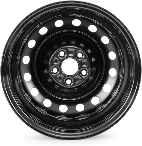 15 "جديد 15x6 في عجلة سبيكة لتويوتا كورولا 2009 2010 2011 2012 2013 2014 2015 2016 2017 2018 2019 2020 رسمت باللون الأسود استبدال حافة 1 قطعة in Saudi Arabia