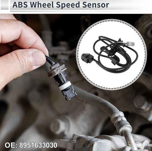 الخلفية اليمنى ABS عجلة السرعة حساسات لسيارات تويوتا كامري 2007-2009 ABS الاستشعار مكافحة قفل نظام الكبح الاستشعار رقم 8951633030 1 قطعة in Kuwait