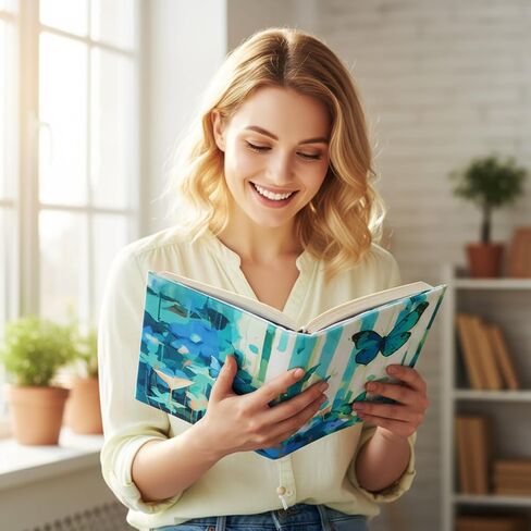 أغلفة الكتب للأغلفة الورقية، واقي غطاء الكتاب من القماش القابل للتعديل يناسب حجم A5 مقاس 5.5 × 8.2 بوصة للأغلفة الورقية ذات الغلاف الناعم والروايات الدفترية والكتب اليومية وملحقات عيد الميلاد وأعياد الميلاد in Kuwait