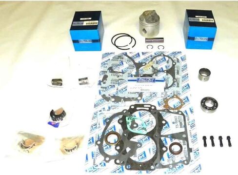 مجموعة إعادة بناء رأس الطاقة الكهربائية النادرة المتوافقة مع جونسون/Evinrude 2 Cyl 3.000 Bore Cross Flow 25Hp 1981-2005 2 Cyl 3.000 Bore Cross Flow 30Hp 1984-2005 حسب أرقام الأجزاء 100-103-11 in Kuwait