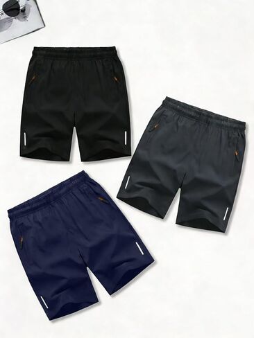 3PCS Boys' Casual Athletic Shorts, Daily Wear Multi-Pack for Teen Boys in Saudi Arabia