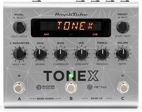 IK Multimedia TONEX Pedal AI machine learning multi effects pedal: Tone Model any electric guitar amp, guitar pedal, distortion pedal, overdrive pedal or other guitar effects in Kuwait