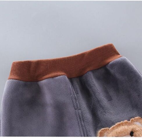Fall Winter Baby Boys Cartoon Bear Hooded Vest+Tops+Pants Toddler Infant Casual 3pcs Clothing Suit in Saudi Arabia