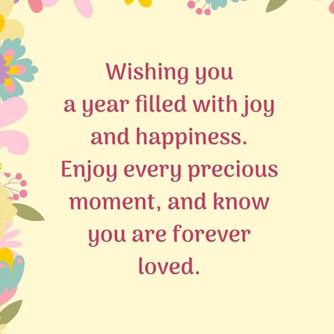 بطاقة عيد ميلاد ابنة Prime Greetings، مصنوعة في أمريكا، صديقة للبيئة، مخزون بطاقات سميك مع ظرف ممتاز 5 بوصة × 7.75 بوصة، معبأة في بريد واقٍ in Kuwait