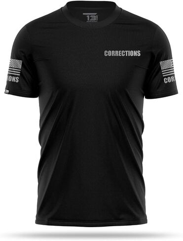 Correction Men’s Performance Duty Shirt, Lightweight Breathable Stretch Uniform, Moisture-Wicking, Durable Fit in Saudi Arabia