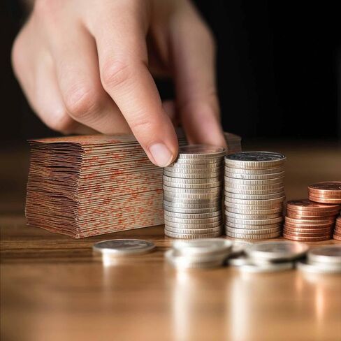 Value Flat Dime Coin Wrappers 60# Kraft Paper Five Dollar Roll Value 1000 Count in Saudi Arabia