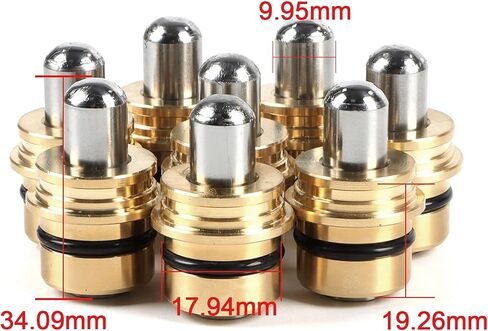 8-pcs Joystick Pilot Control Plungers 289-8451 2898451 Fits for CAT 320C 320D E320C E320D 216B 226B 232B 236B 242B 247B 252B 257B 267B 268B 287B in Saudi Arabia